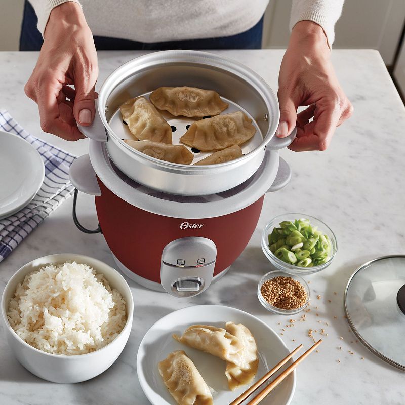 Oster 6-Cup Rice Cooker with Steam Tray