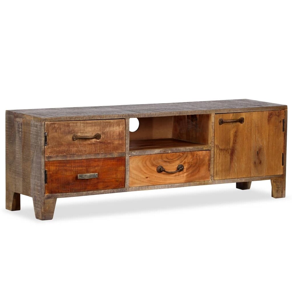 vidaXL TV Stand Solid Wood Vintage 46.5\