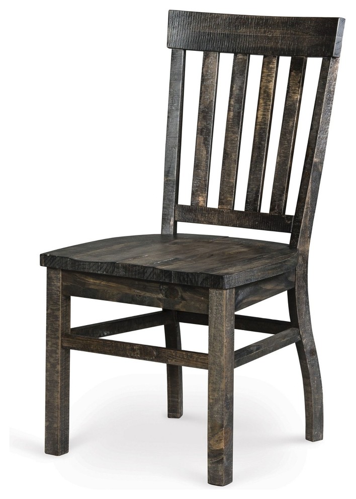 Magnussen Furniture Bellamy Side Chair  Set of 2   Rustic   Dining Chairs   by Emma Mason  Houzz