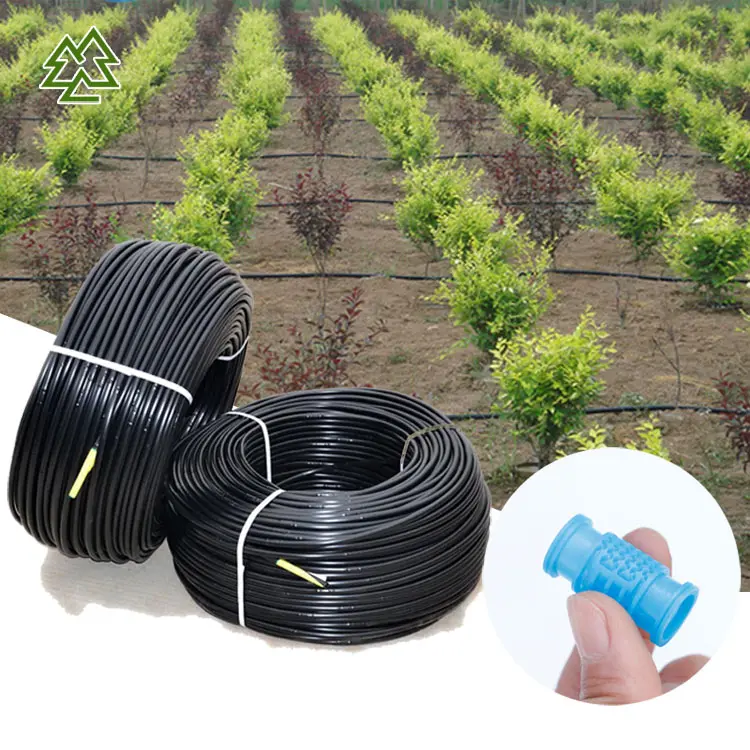 System Farm Pe With Column Dripper Garden Tools Watering Accessories Factory Supply 16mm Drip Irrigation Pipe