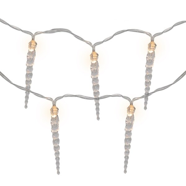 Icicle String Christmas Light Set