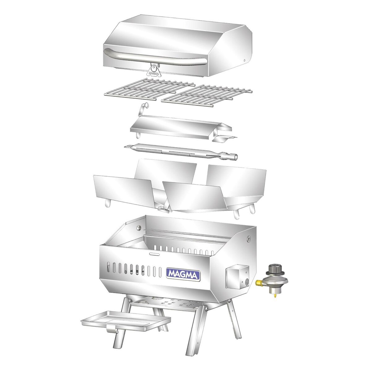 Magma TrailMate Gas Grill