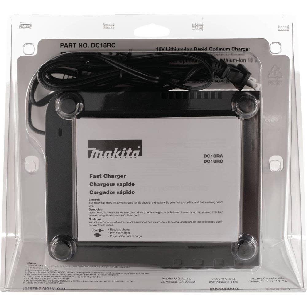 18V Lithium-Ion Rapid Optimum Charger ;