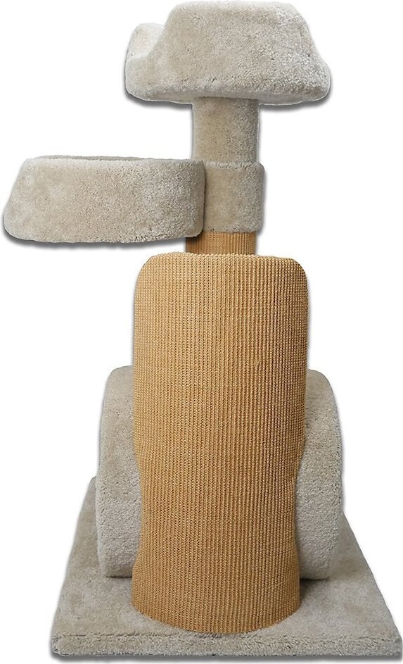 Royal Cat Boutique NANI-2 41-in Carpet Cat Tree， Neutral