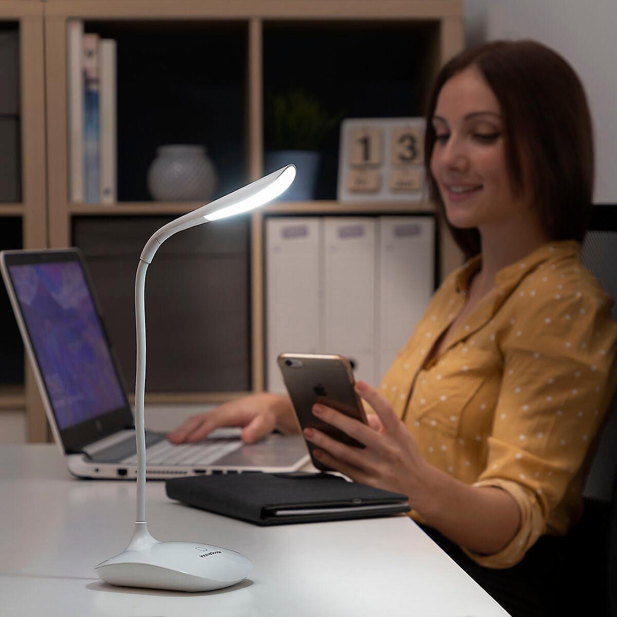 Rechargeable touch-sensitive led table lamp lum2go innovagoods