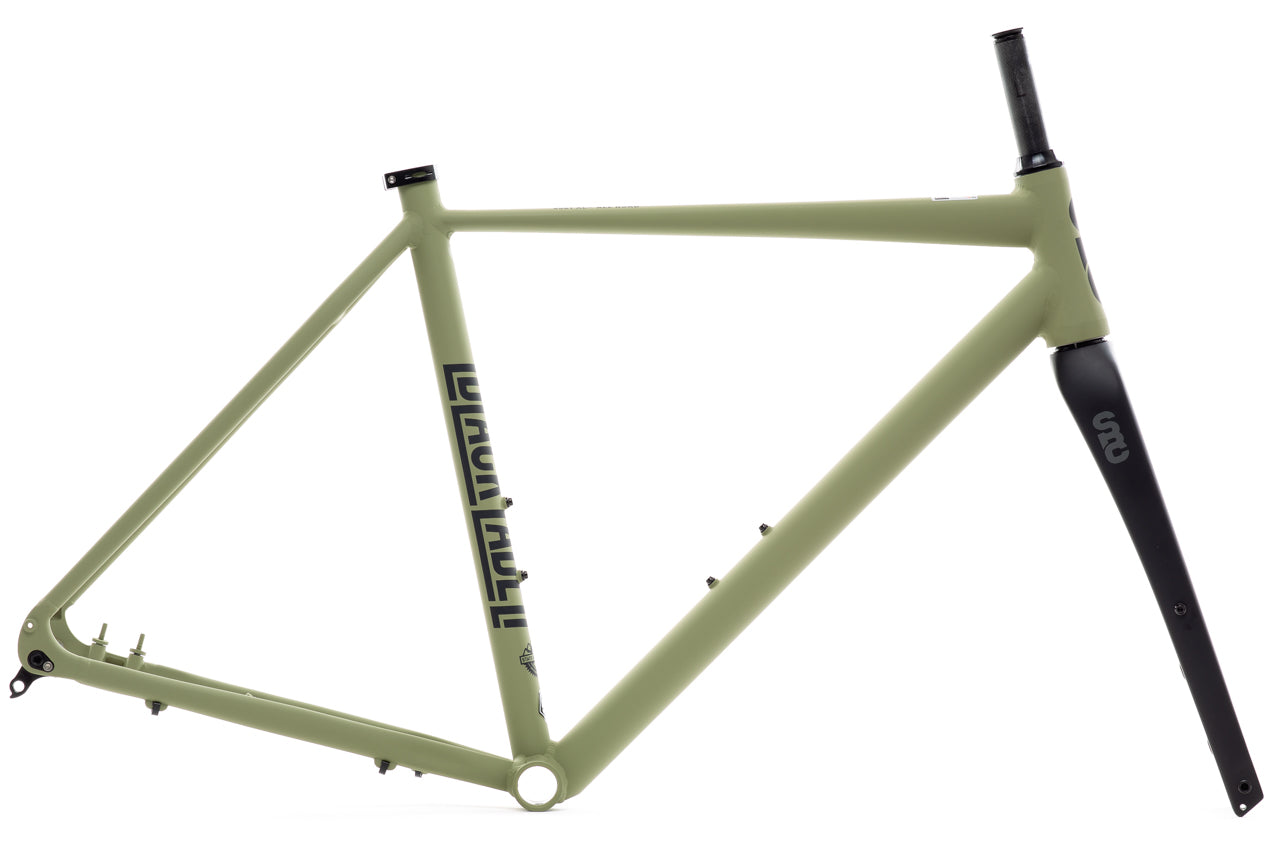 6061 Black Label All-Road - Frame & Fork Set - Matte Olive