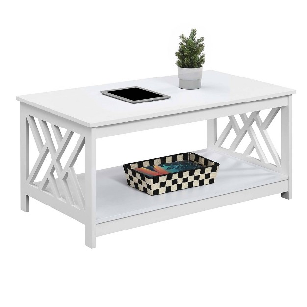 Titan Coffee Table With Shelf Breighton Home