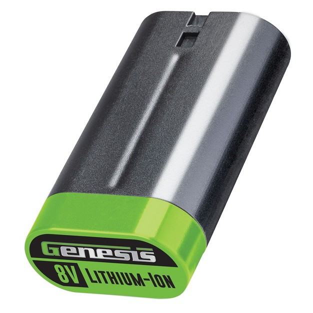 Genesis Glab08b 8 volt Li ion Replacement Battery