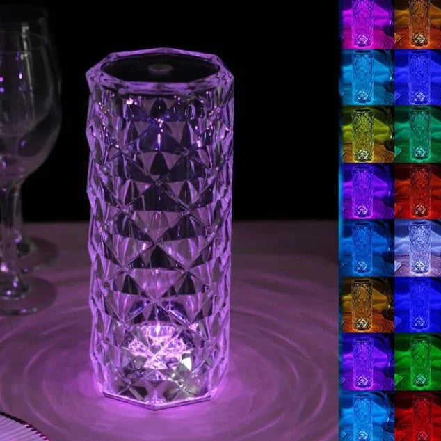 Touch Control Crystal Lamp