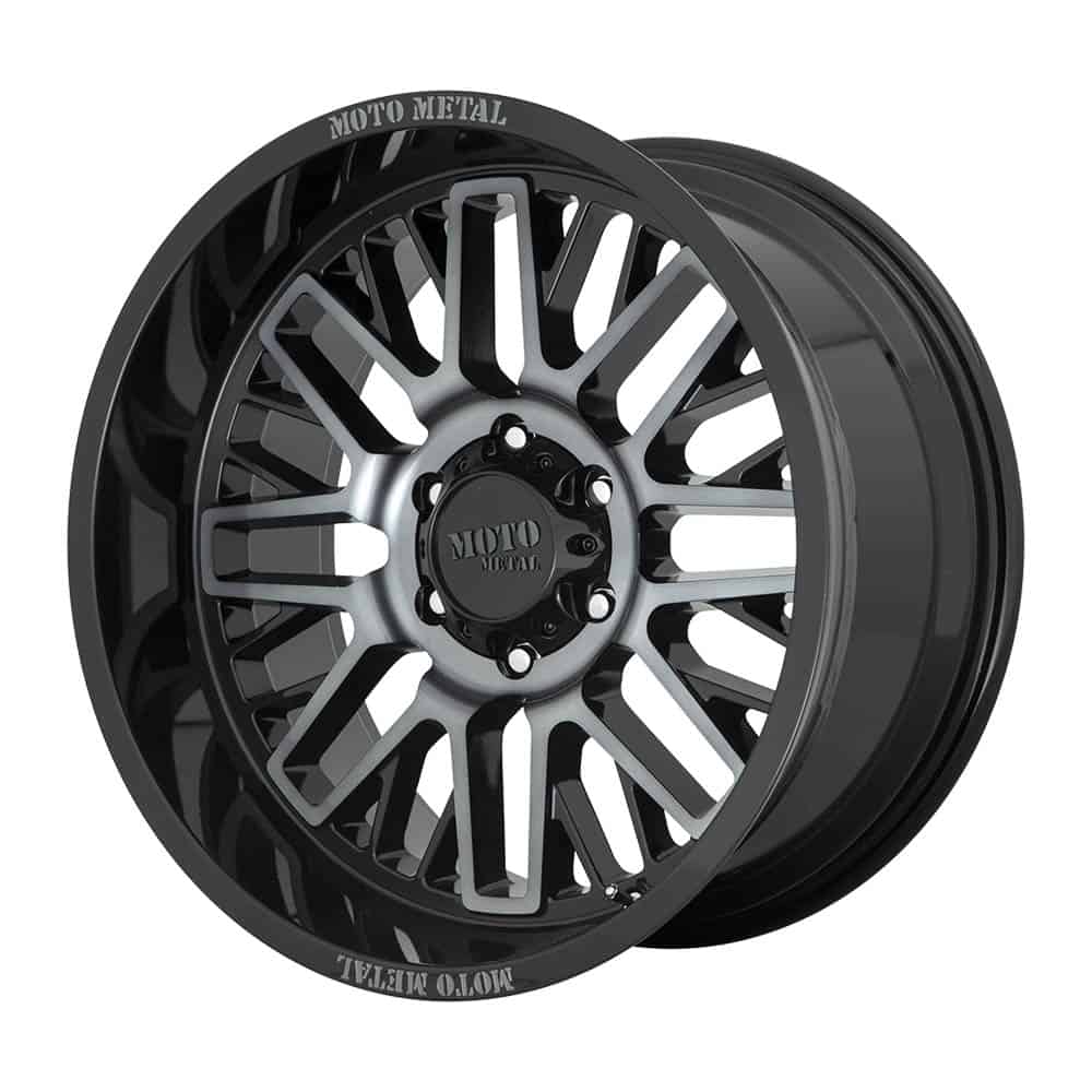 Moto Metal MO802 MO802 20X9 6X5.5 G-BLK MCH GTCC 18MM