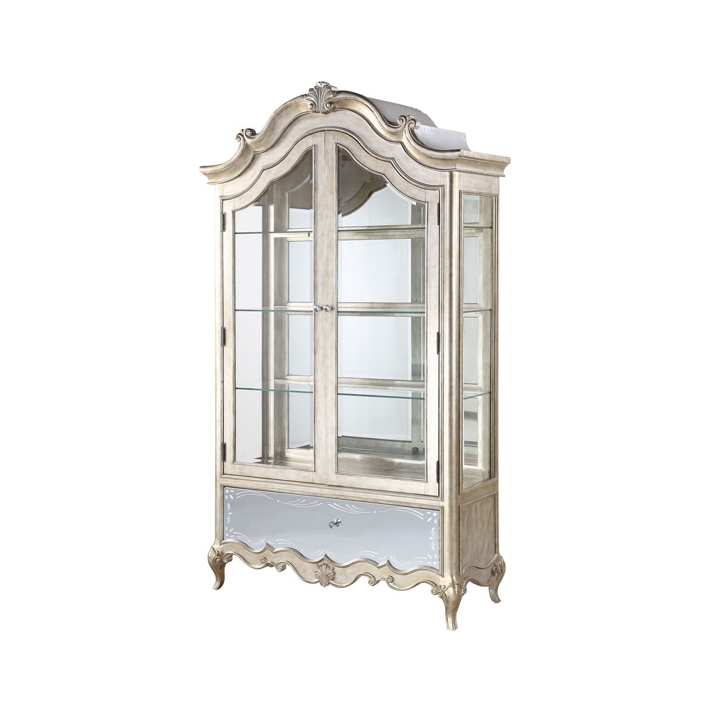 ACME Esteban Curio in Mirrored and Antique Champagne