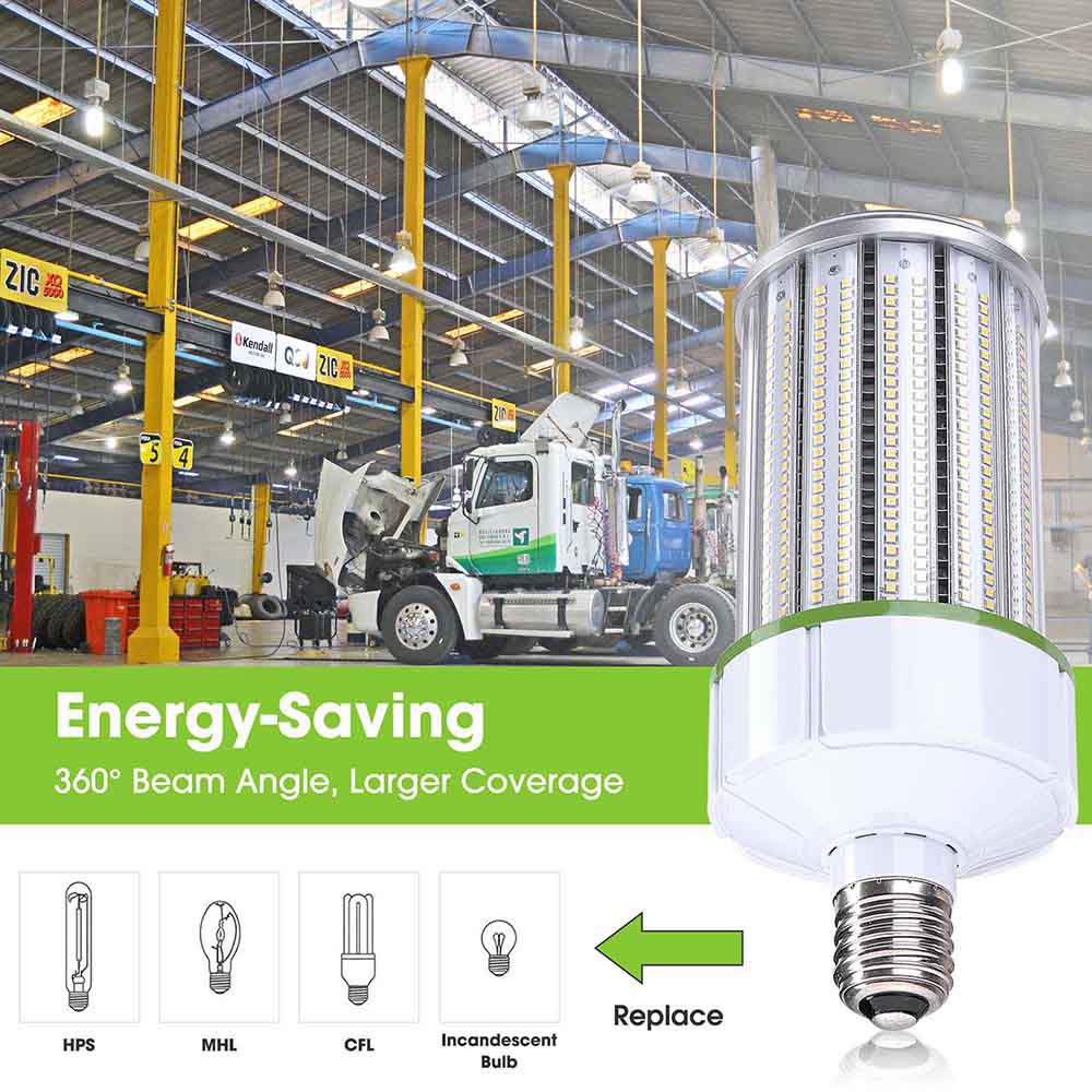 Yescom Warehouse LED Corn Bulb 100w E39 500W Equivalent UL Listed