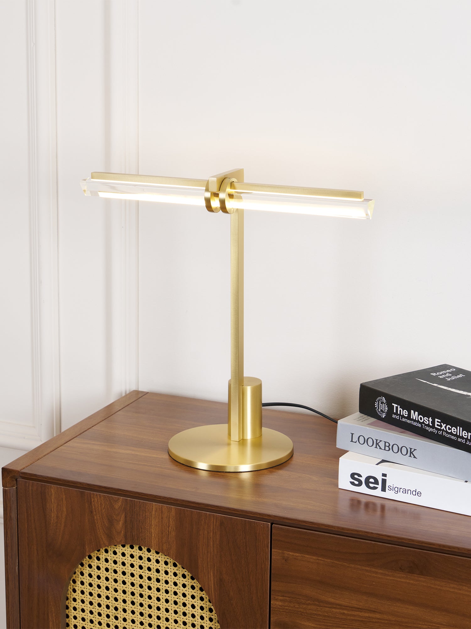 Reed Table Lamp