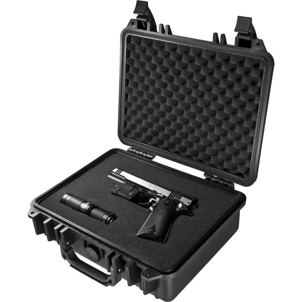 BARSKA Loaded Gear 13 in. HD-200 Hard Tool Case in Black BH11858