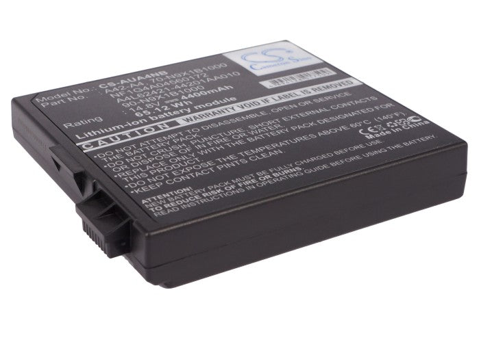 Asus A4 A4000 A4000D A4000G A4000Ga A4000K A4000Ka Replacement Battery BatteryClerkcom Laptop and Notebook