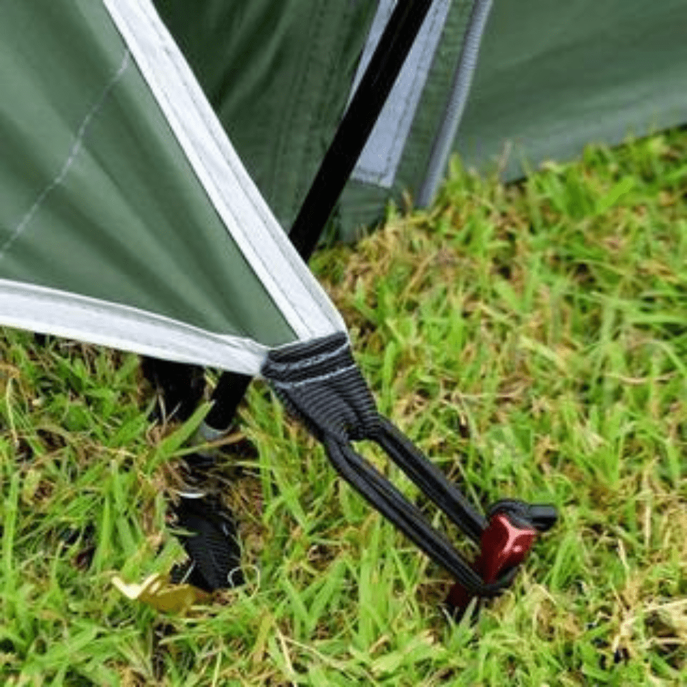 Crua Outdoors Reflective Flysheet for Duo 2-person Tent， Portable， Water and Heat Resistant， Double-Sided， Silver-Green