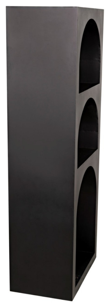 NOIR Furniture   Aqueduct Bookcase  A  Black Metal   GBCS240MTB A   Transitional   Bookcases   by GwG Outlet  Houzz