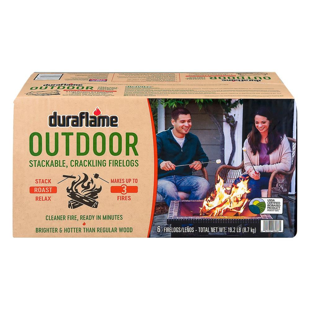 Duraflame 3.2 lbs. Outdoor Firelogs (6-Pack) 06287