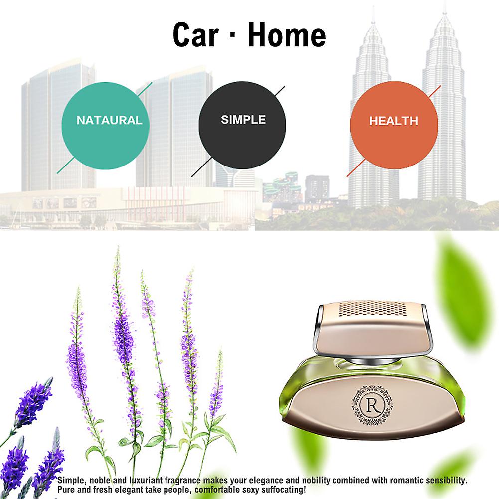 Creative Perfume Decoration Car Aromatherapy Air Freshener Essential Oil Diffuser Home Office Green