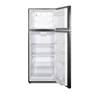 Summit Appliance 10.3 cu. ft. Frost Free Top Freezer Refrigerator In Black ENERGY STAR FF1119BK