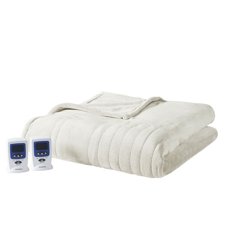 Beautyrest Microplush WiFi Enabled Heated Blanket