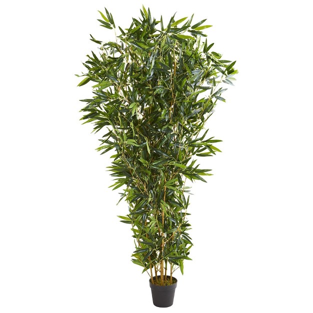 Nearly Natural 6-ft Bamboo Artificial Tree (real Touch) Uv Resistant (indoor/outdoor)