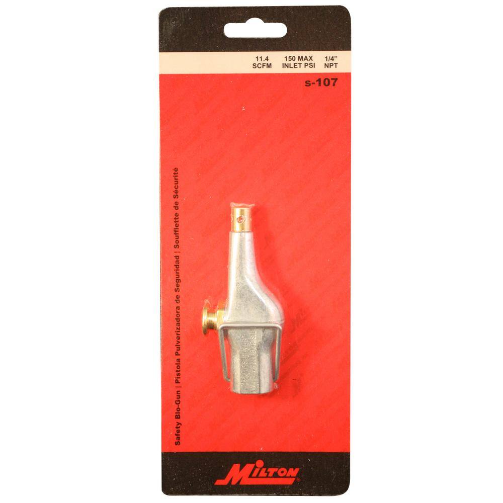 Milton 14 in. NPT Button Style Blow Gun S-107