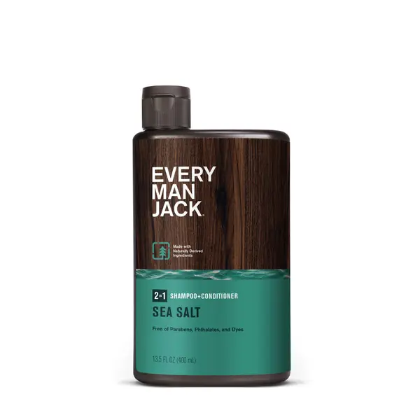 Every Man Jack 13.5 oz Sea Salt 2-in-1 Shampoo