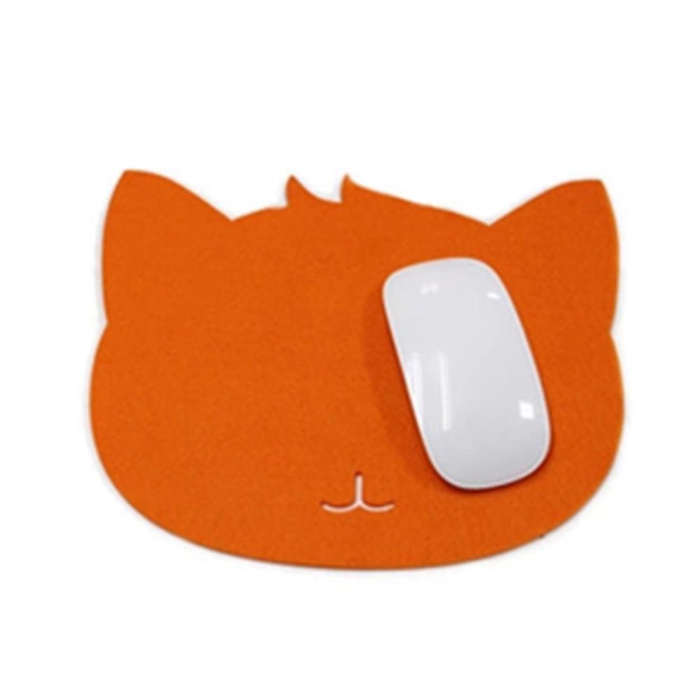 1pc Large Mouse Pad Cute Cat Felt Computer Laptop Mousepad Gaming Mouse Mat For Office Pc Anti-slip