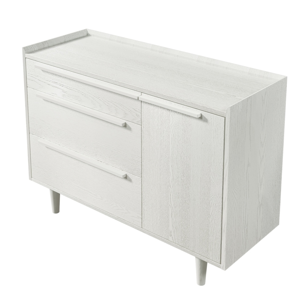 Modern Sideboard with 3 Drawers Storage Cabinet