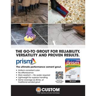 Custom Building Products Prism #543 Driftwood 17 lb. Ultimate Performance Grout PG54317T