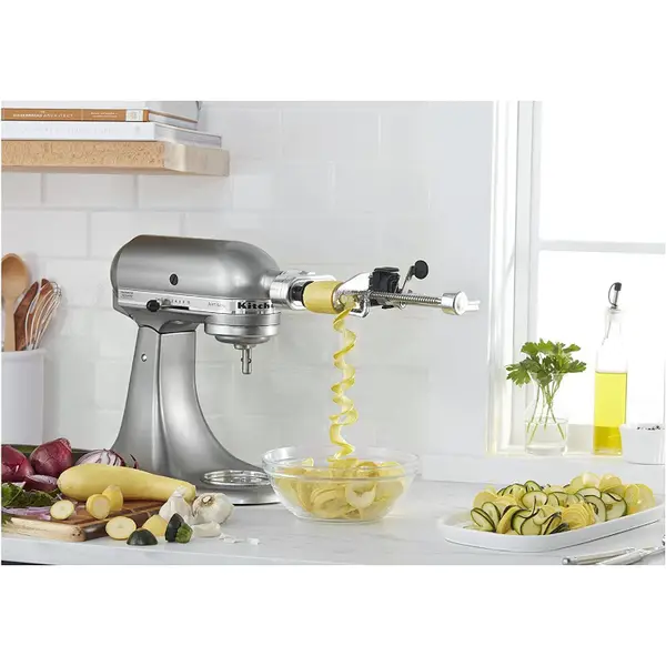 KitchenAid 5 Blade Spiralizer with Peel， Core and Slice