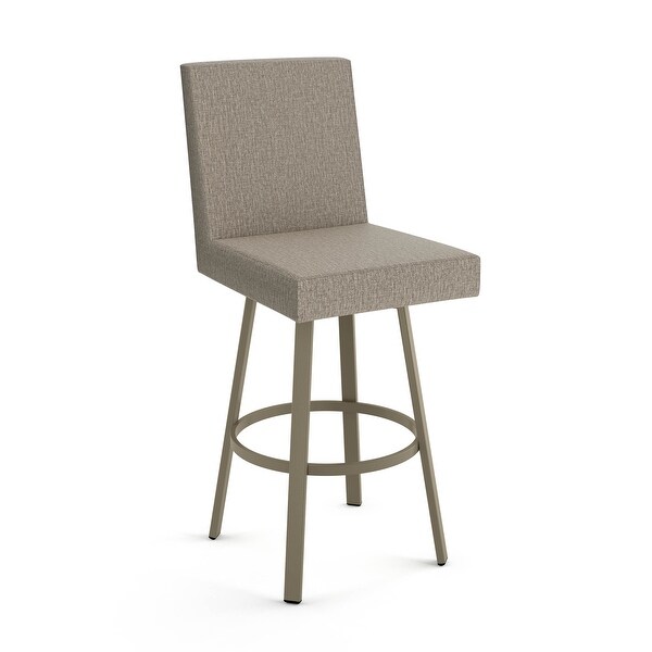 Amisco Hartman Swivel Counter and Bar Stool