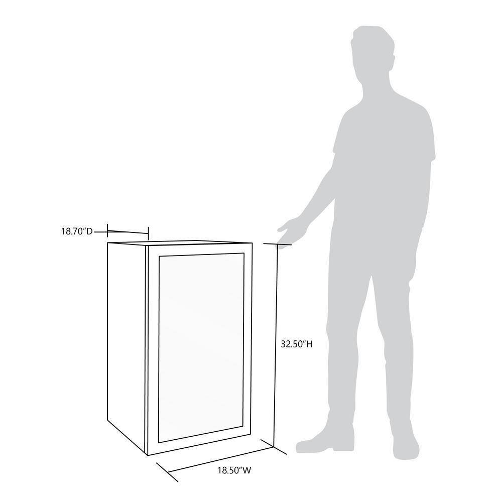 NewAir Beers of the World 19 in. 126 (12 oz.) Can Icy Cold Down to Frosty 37 Freestanding Beverage Cooler - Custom Designed AB-1200BC1