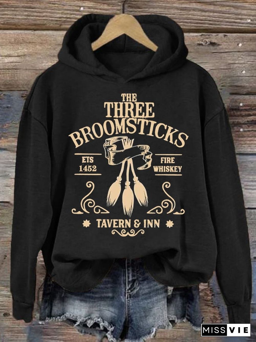 Women's The Three Broomsticks Print Casual Sweatshirt