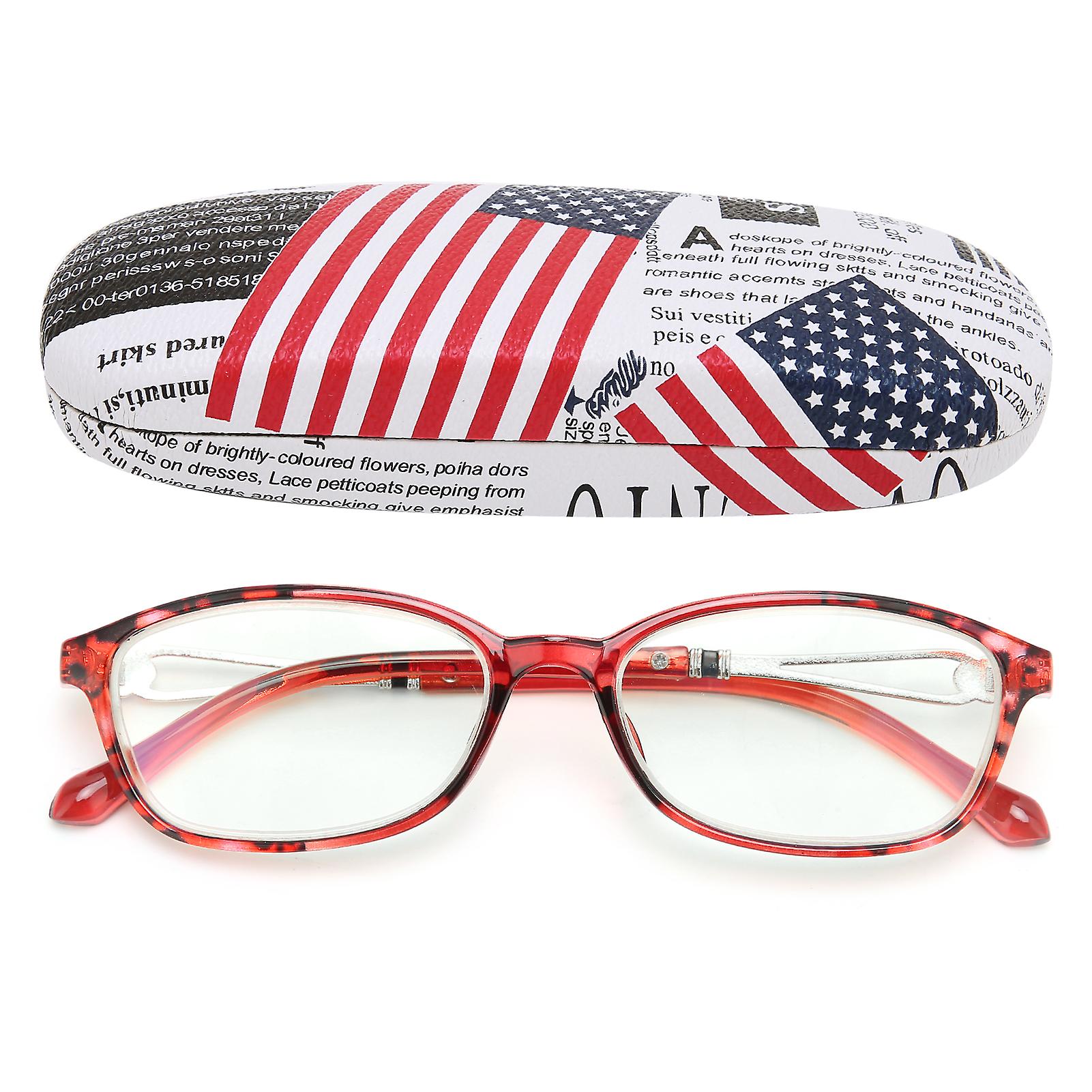 Fashionable Reading Glasses Blue Light Blocking High Light Transmittance Glasses For Elder+250