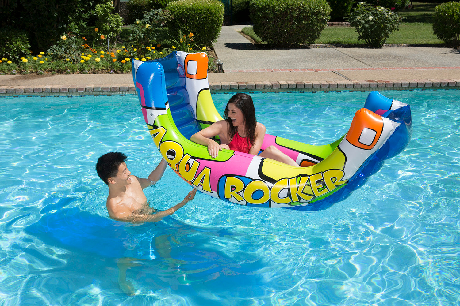 Poolmaster Aqua Rocker Swimming Pool Float