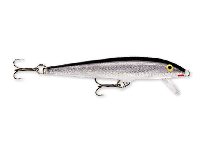 Rapala Silver Floating 2 inch Fishing Lure - F05S