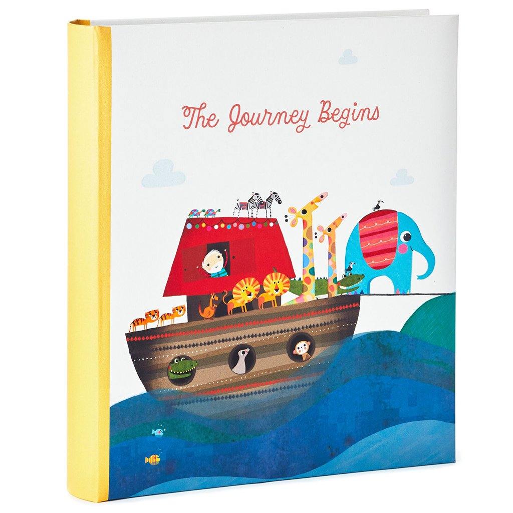 Hallmark  The Journey Begins Noah's Ark First Five Years Baby Book