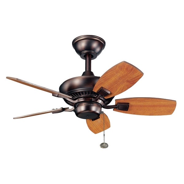 Kichler Lighting Canfield Collection 30-inch Oil Brushed Bronze Ceiling Fan Shopping - The Best Deals on Ceiling Fans | 20031732