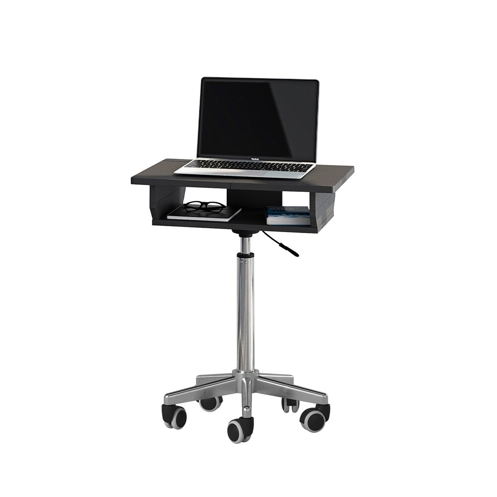 Adjustable Folding Table Laptop Stand Cart Desk