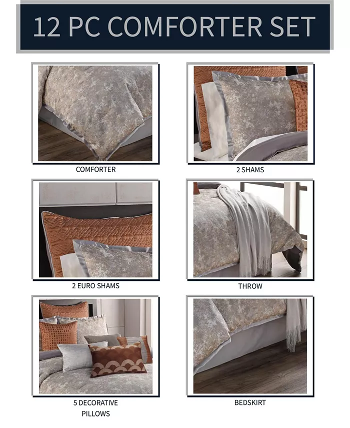 Riverbrook Home Aileen 12 Pc Queen Comforter Set