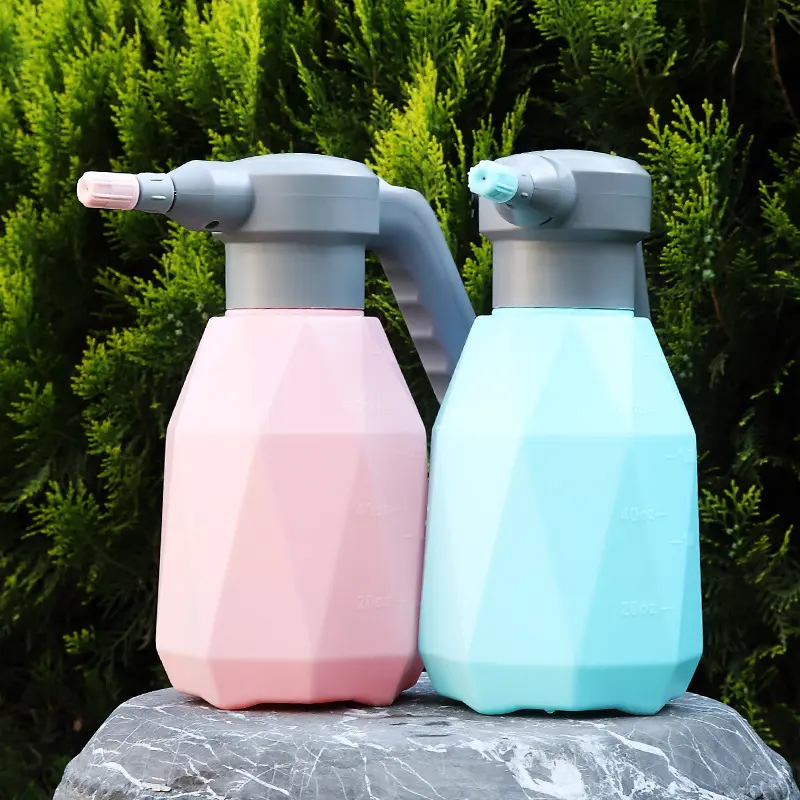 2L Electric Garden Sprayer Automatic Plant Mister Spray Bottle For House Flower Indoor Handheld Watering Can Spritzer Tool