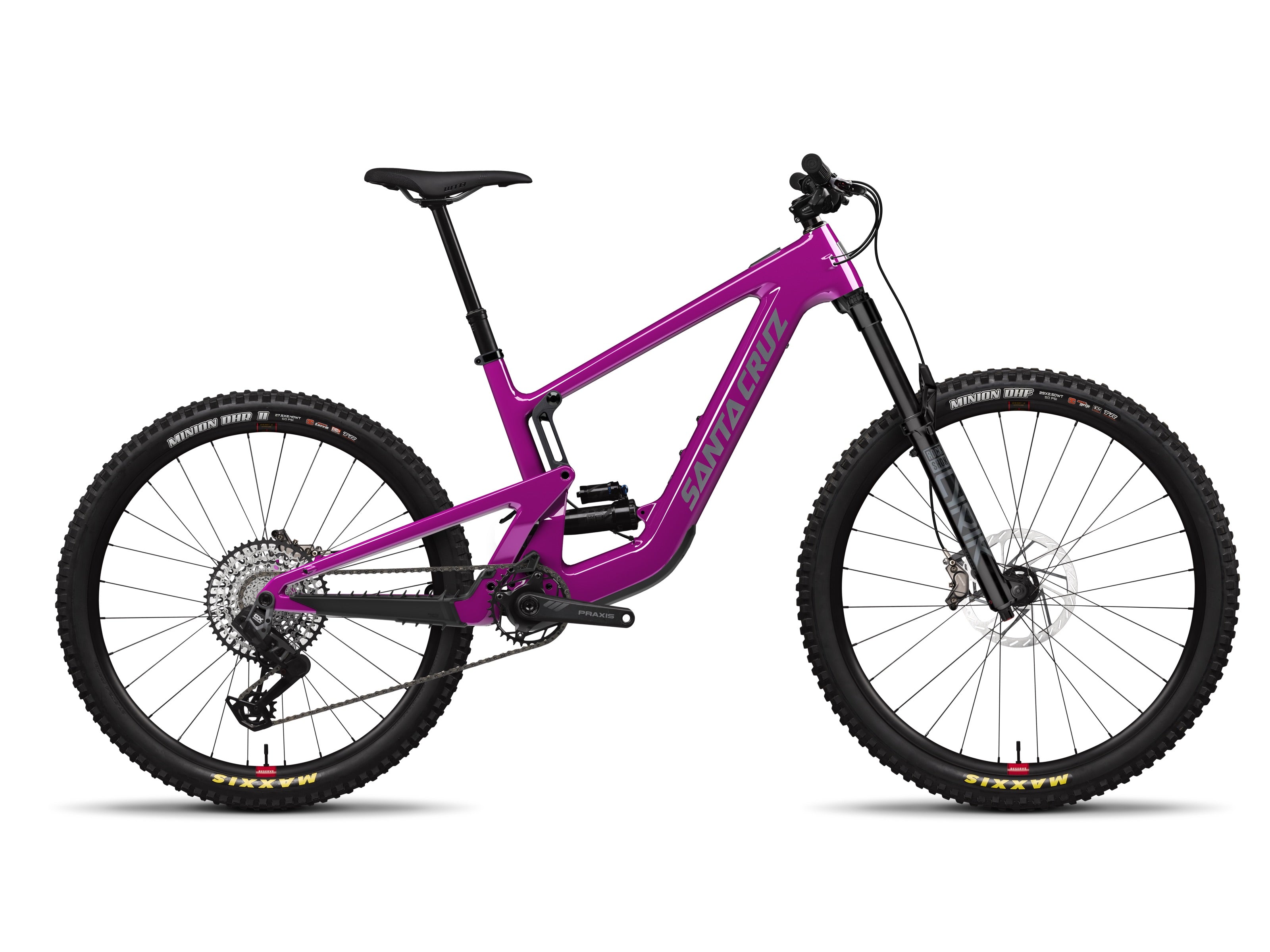 Santa Cruz Heckler SL Carbon MX - GX AXS - Gloss Magenta - 2024
