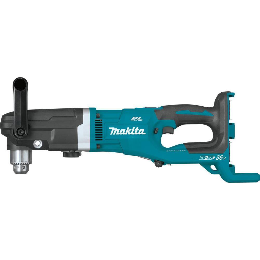 Makita 18V X2 LXT Lithium-Ion (36V) Brushless Cordless 12 in. Right Angle Drill (Tool-Only) XAD03Z