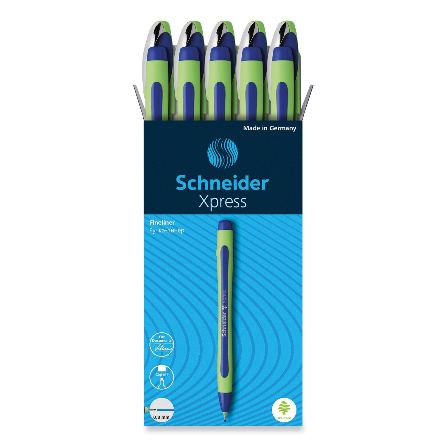 Xpress Fineliner Porous Point Pen by Schneiderandreg; RED190003