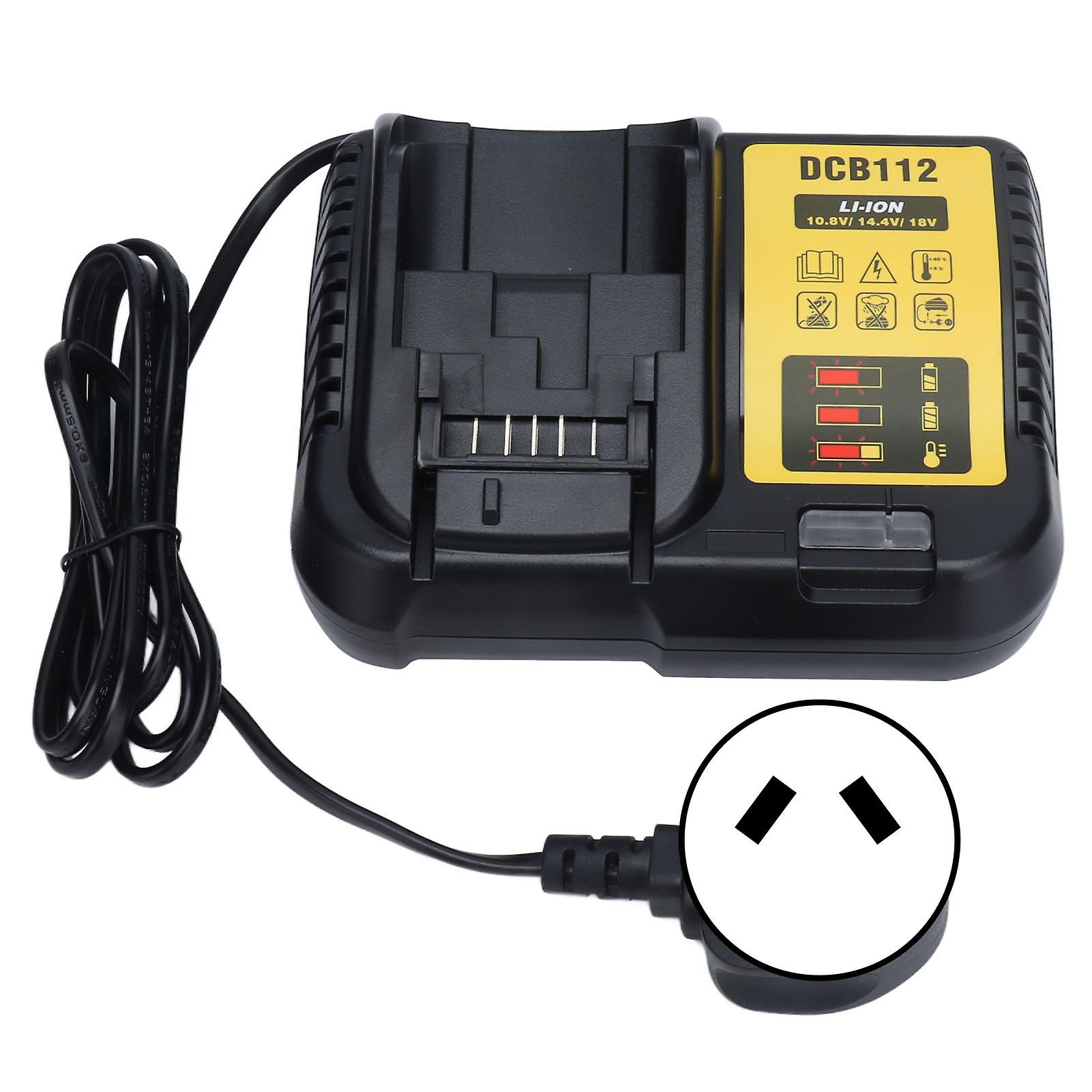 Lithium Battery Charger High Efficiency Quick Lithium Ion Battery Charger For 12v 20v Max Dcb112au Plug 110-220v