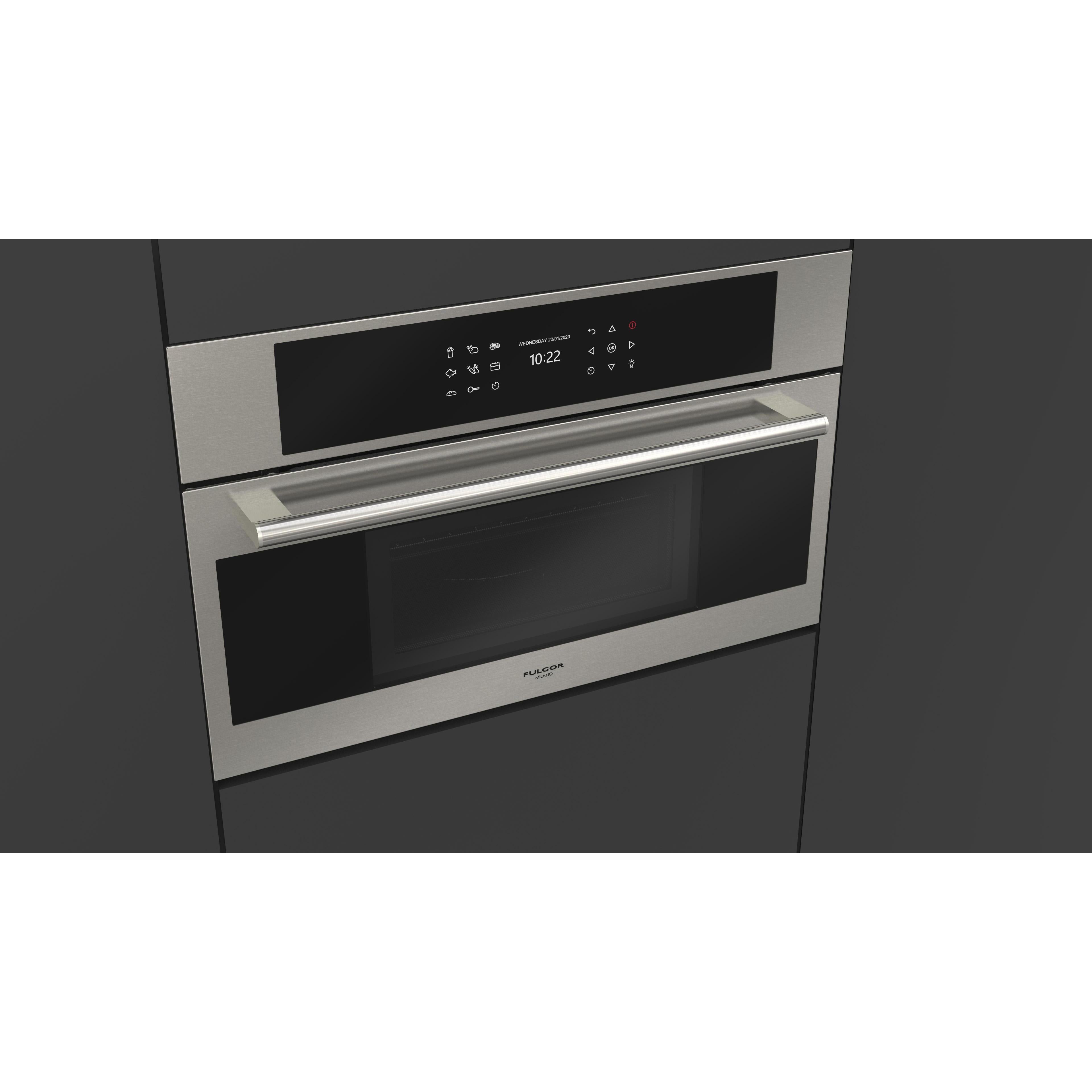 Fulgor Milano 30-inch, 1.2 cu.ft. Built-in Speed Oven with True Convection Technology F7DSPD30S1