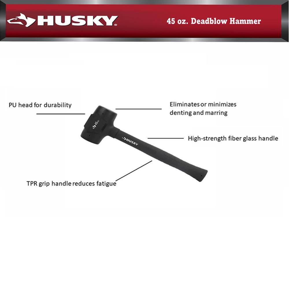 Husky 45 oz. Deadblow Hammer 90390