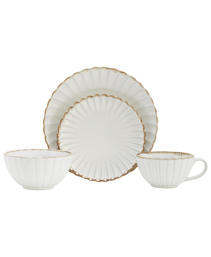 Baum Shella 16 Piece Dinnerware Set Service for 4